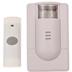 WP180USL Wireless Doorbell with Flashing Strobe and Push Button