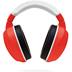 Lucid Audio Kids HearMuffs | Red