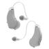 Lucid Hearing Engage Rechargeable OTC Hearing Aids | iOS | Grey (Pair)