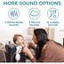 Yogasleep Hushh+ Travel Sound Machine with Wireless Speaker and Night Light