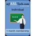 myASLTech Individual/Teacher 1-Month Membership (per person)