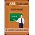 myASLTech Individual/Teacher 6-Month Membership (per person)