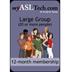 myASLTech Large Group 12-Month Membership (per person)