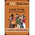 myASLTech Large Group 6-Month Membership (per person)