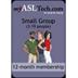 myASLTech Small Group 12-Month Membership (per person)