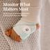 Owlet Dream Sock | Smart Baby Monitor | Bedtime Blue