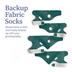 Owlet Fabric Socks | Deep Sea Green