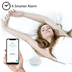 iLuv SmartShaker3 Vibration Bed Shaker Bluetooth Alarm Clock | White