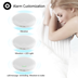 iLuv SmartShaker3 Vibration Bed Shaker Bluetooth Alarm Clock | White