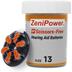 ZeniPower Scissors-Free Hearing Aid Batteries | Size 13 (60 pack)